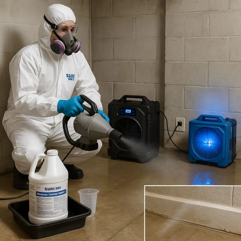 Sanitization and Odor Removal process in Combined Locks, WI