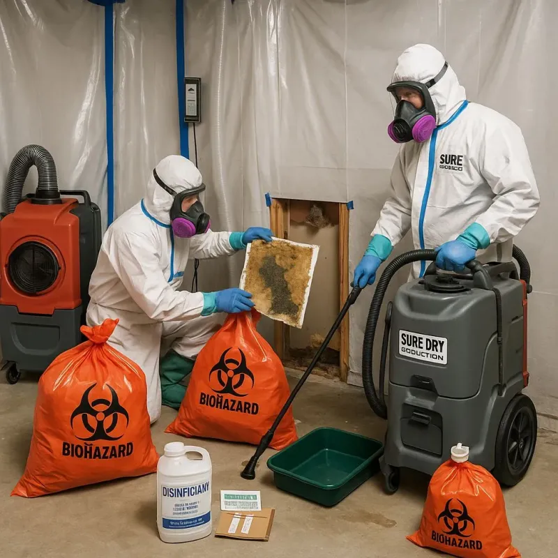 Contaminated Water Handling Protocols process in Combined Locks, WI