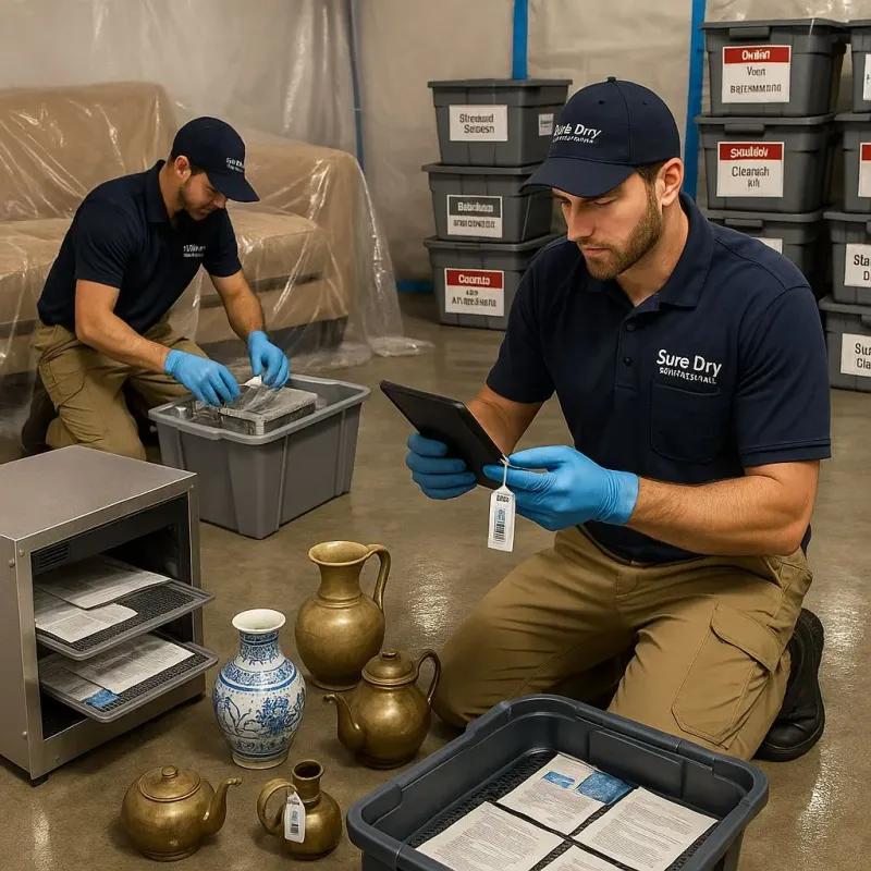 Content Protection and Restoration process in Combined Locks, WI